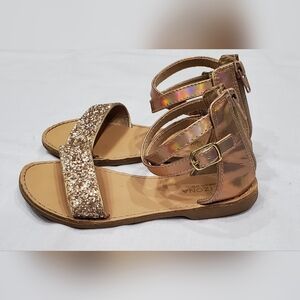 Arizona Jean Company Shimmering Gold Sandals